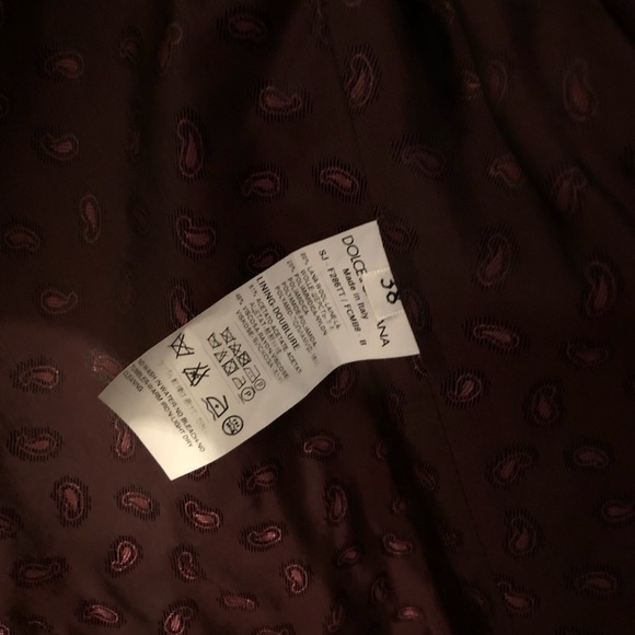 Dolce & Gabbana wool blazer womans nwot - Picture 3 of 5